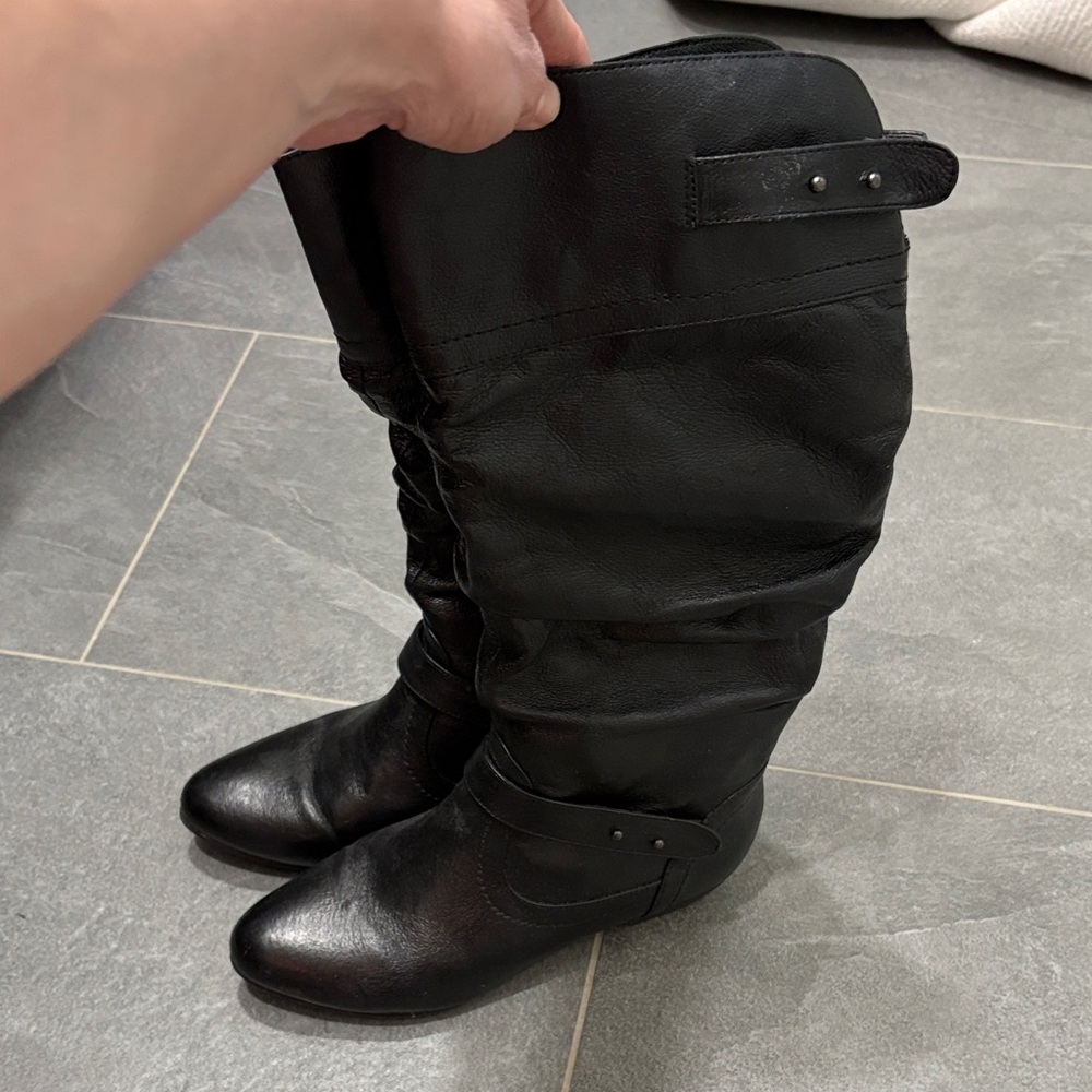 Steve Madden Kikiii Black Boots